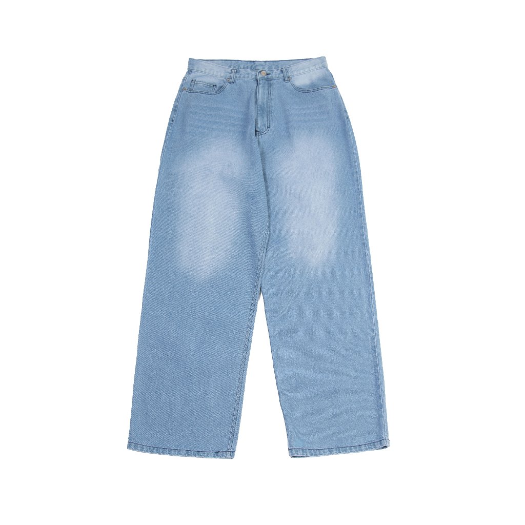 Getricheasy x Supplier Baggy Jeans Faded Blue