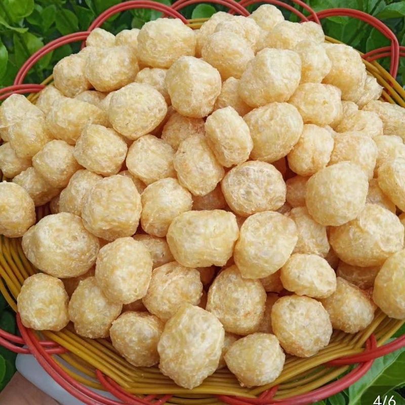 โปรตีนเกษตร ก้อนฟองเต้าหู้ อาตาตู้ ลูกเล็ก อาหารเจ (素丸子/အသားတု)