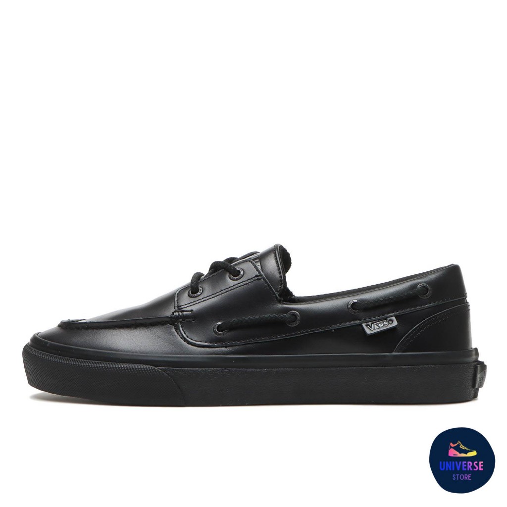 [ของแท้ ส่งไว PRE-ORDER] VANS 2 EYELET V176CF - BLACK/BLACK