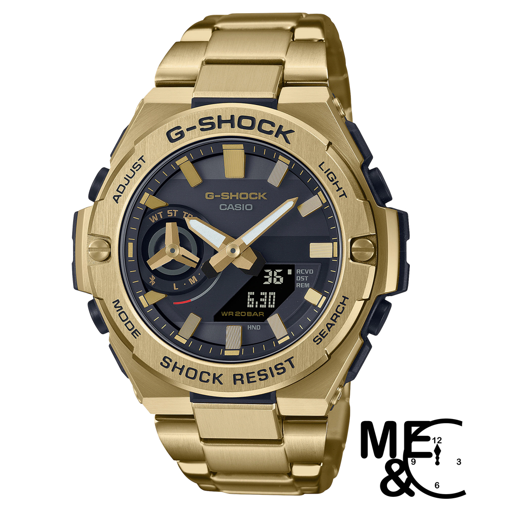 CASIO G-SHOCK GST-B500GD-9ADR (ทัชโซล่า,บลูทูธ) ของแท้ ประกันศูนย์ CMG