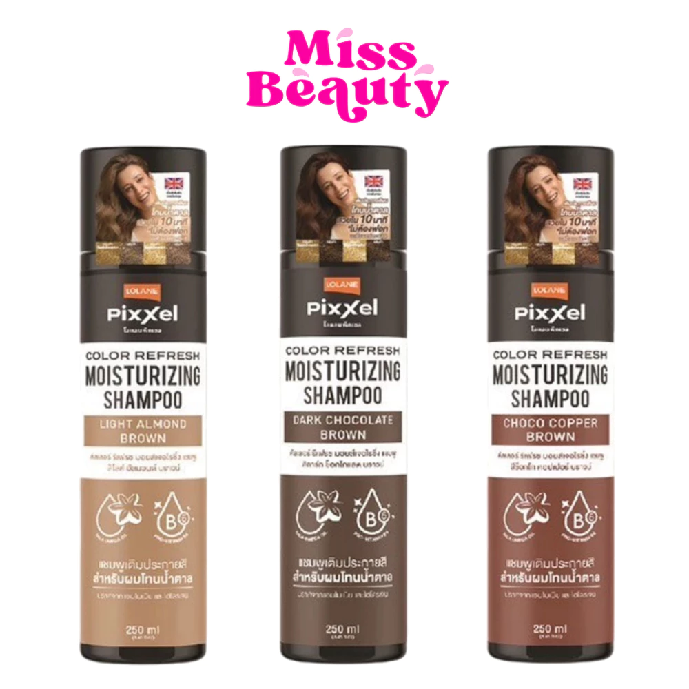 Lolane Pixxel Color Refresh Moisturizing Shampoo โลแลน คัลเลอร์ รีเฟรช มอยส์เจอไรซิ่ง แชมพู 250 มล.