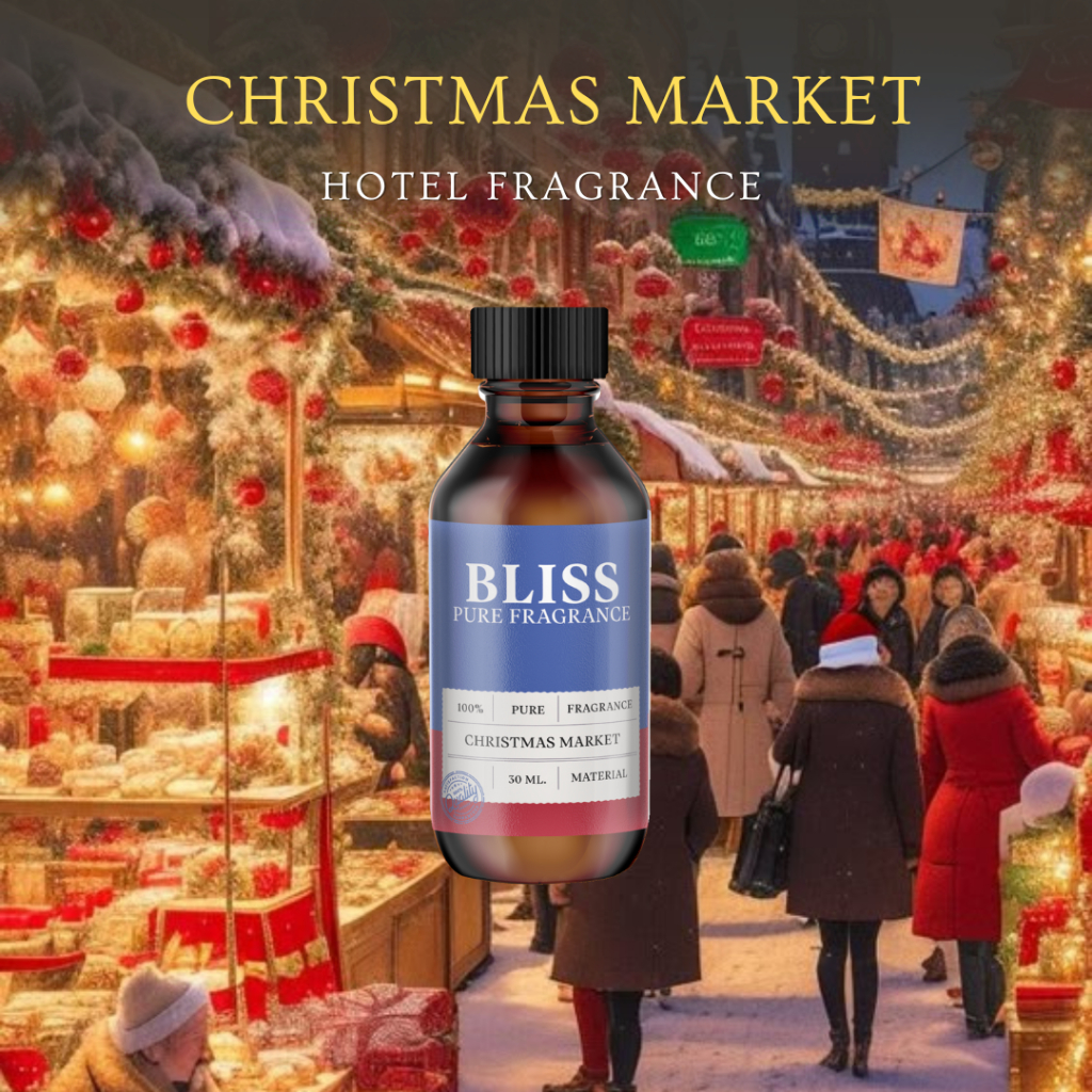 หัวน้ำหอม กลิ่น  CHRISTMAS MARKET ขนาด 30 -120 ml. - BLISS - ทำก้านไม้หอม ทำสเปรย์ฉีดห้อง