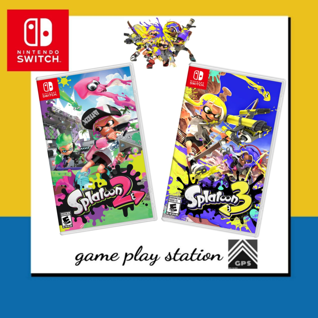 nintendo switch splatoon 2 / splatoon 3 ( english asia )