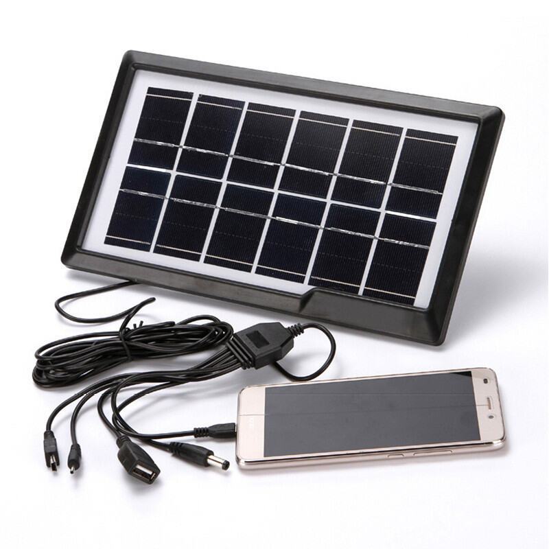 แผงโซล่าเซลล์ Solar แบตเตอรี่สำรอง แผงโซล่า 5 วัตต์สำหรับชาร์จมือถือ หรืออุปกรณ์ไฟฟ้า ใช้พลังงานแสงอาทิตย์