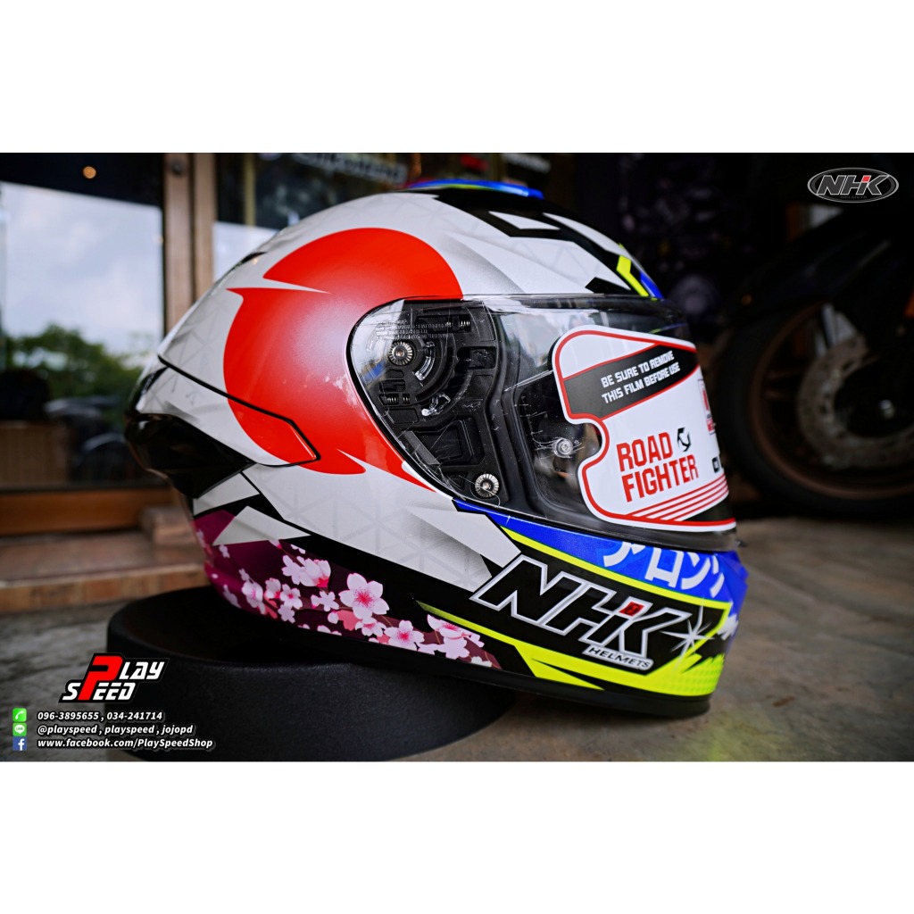 NHK HELMETS Model K5R : ALONSO LOPEX #4