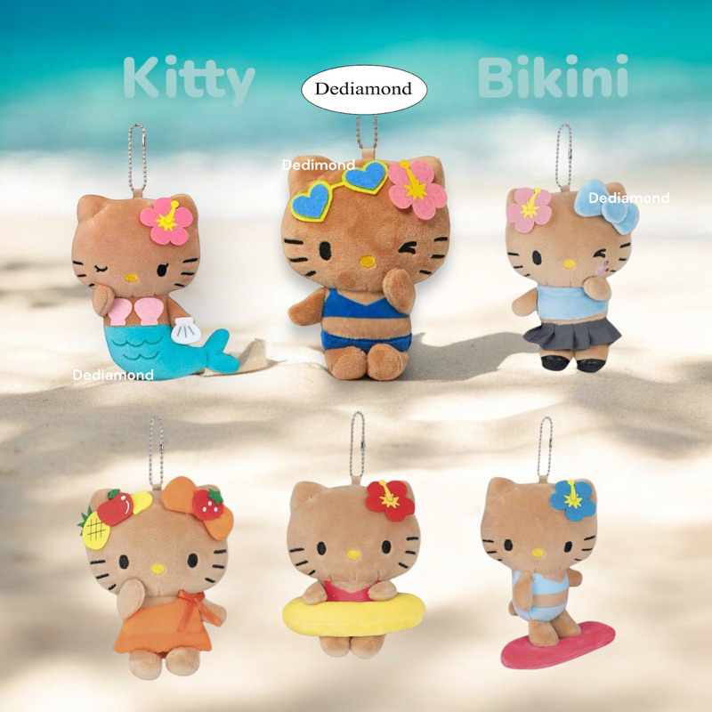 รวม พวงกุญแจคิตตี้ พร้อมส่ง ของแท้ จากญี่ปุ่น (พวงแรร์มาก)