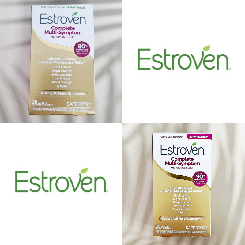 [Estroven®] Complete Multi-Symptom Menopause Relief 28 or 60 Caplets อาหารเสริมสำหรับ วัยทอง