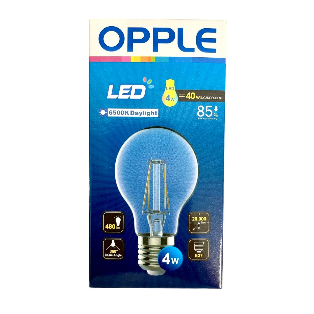 Opple หลอดฟิลาเมนท์ทรง A60 Ecomax