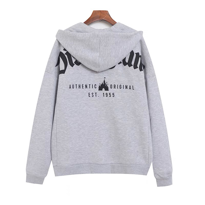 Walt DISNEY Authentic Original classic logo hoodie (TS353) ฮู้ด Disney แท้