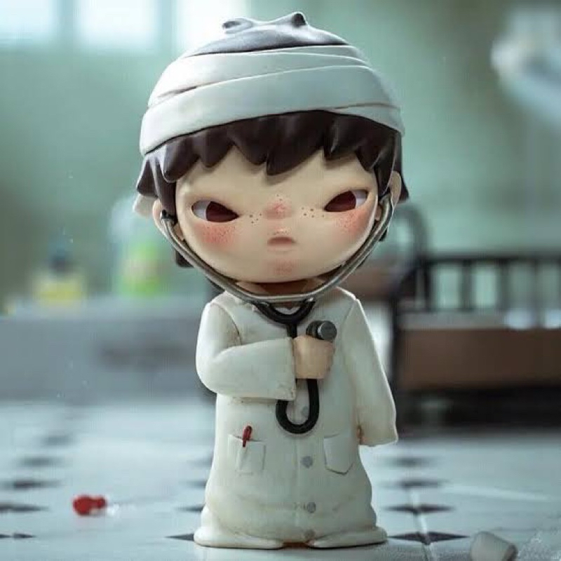 Popmart Hirono V3 กล่องดำ, หมอ V3, City of Mercy, Healer