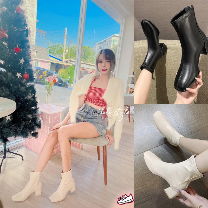 Idoli style บูทคัชชูเสริมส้น บูทเกาหลี พร้อมส่งในไทย