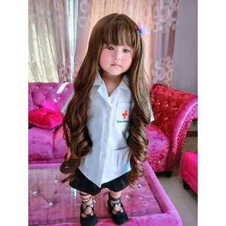 เสื้อกราวน์หมอสั้น(ลูกชาย-ลูกสาว ใส่ได้ค่ะ)