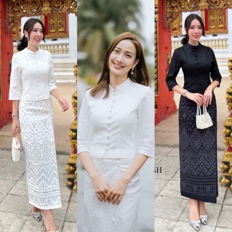 ชุดไทยประยุกต์ตxssmlxl