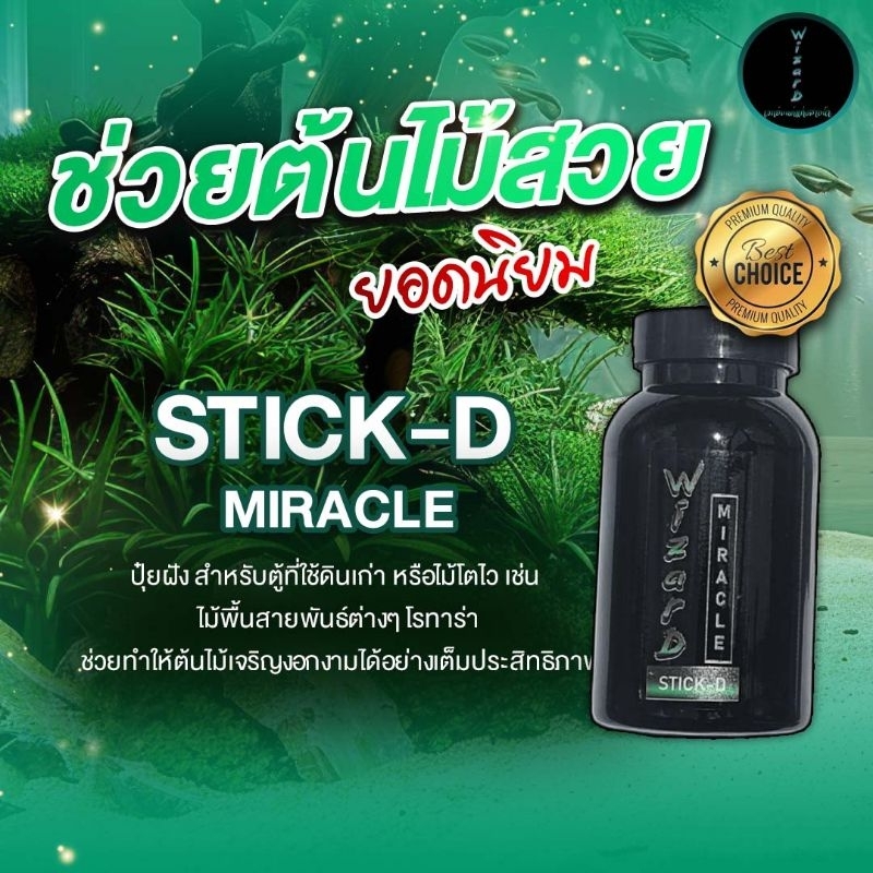 ป๋ยฝัง WIZARD MIRACLES STICK-D