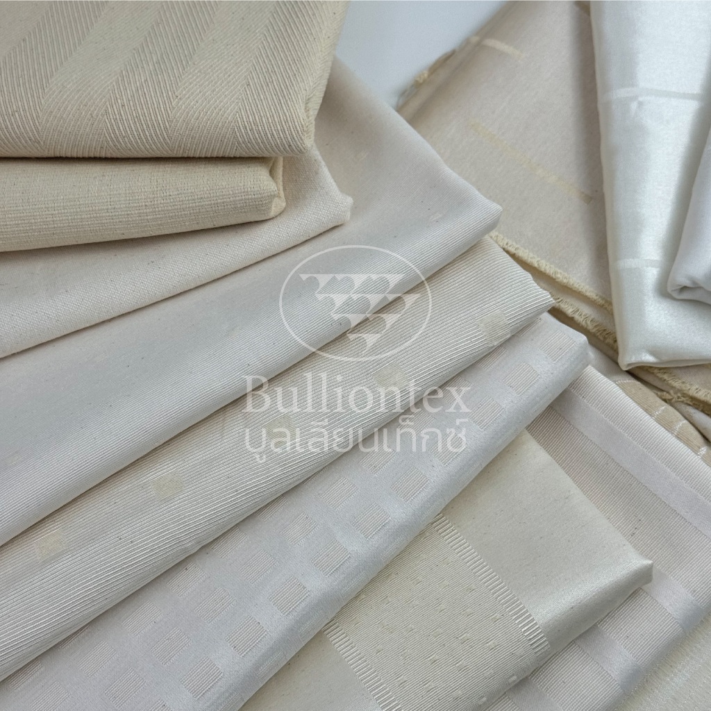 ผ้าแคนวาส-ผ้าดิบ Canvas-Calico ผ้าดิบทำกระเป๋า ทำงาน DIY เพ้นท์สี ตกแต่งสิ่งต่างๆ ทำผ้าใบ ขนาด 1 หลา