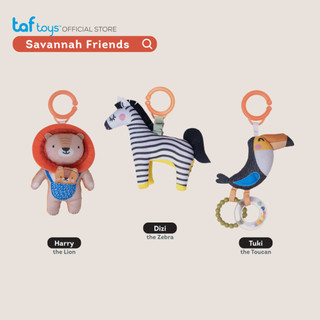 Taf Toys โมบายติด รถเข็นเด็ก คาร์ซีท Savannah Friends โมบายเด็ก ของเล่นเสริมพัฒนาการ 0 เดือน ขึ้นไป รูปที่ 5