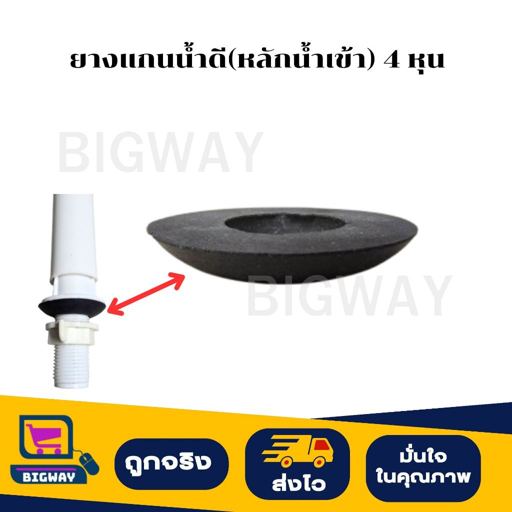 BIGWAY ยางแกนน้ำดี(หลักน้ำเข้า) ขนาด 4 หุน, 5 หุน ราคา ถูกที่สุด ดีลบีเคเค แกลเลอรีภาพที่ 5
