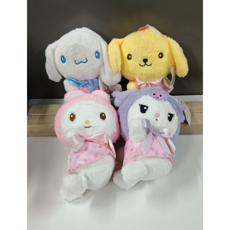 ตุ๊กตาแก๊งซาริโอ้ มายเมโลดี้ คุโรมิ คิตตี้ ขนาด 8 นิ้ว ขนนุ่มน่ารัก มีหลายแบบให้เลือกสะสม