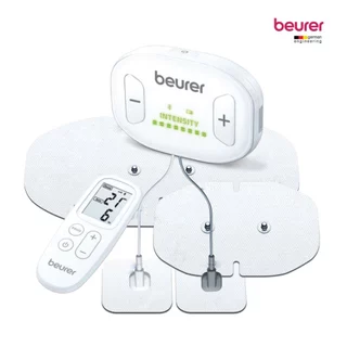 Beurer เครื่องกระตุ้นกล้ามเนื้อไฟฟ้า ไร้สาย บรรเทาอาการปวดเมื่อย เชื่อมแอปพลิเคชั่น EM70 มีฟังก์ชั่น TENS,EMS