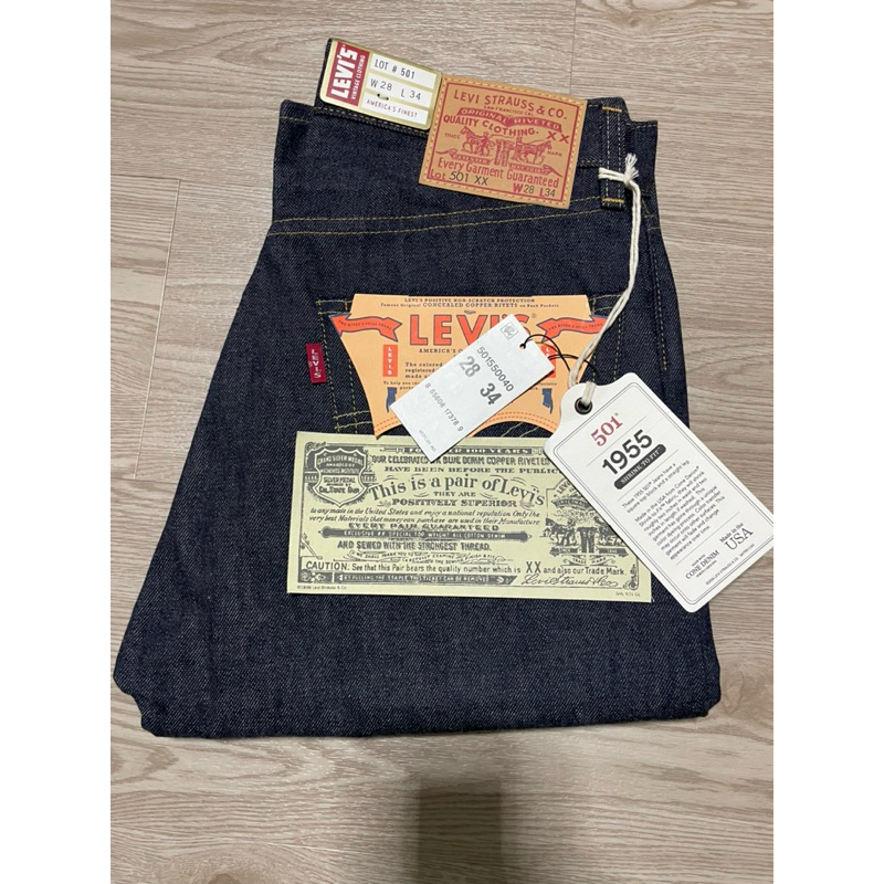 501xx bigE LVC1955 made in usa Size28x34