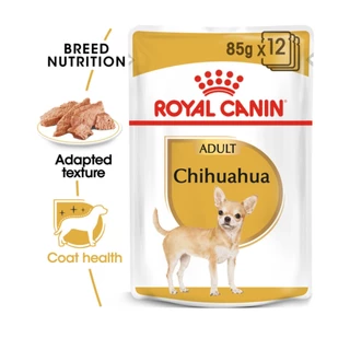 [หมดอายุ 11/2027]ROYAL CANIN CHIHUAHUA ADULT WET อาหารเปียก (กล่อง) สุนัขโตพันธุ์ชิวาวา