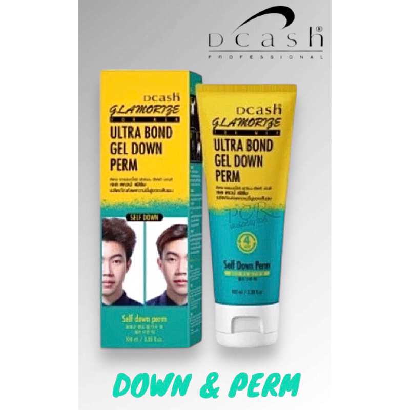 ยืดดาวน์เพิร์ม ดีแคช แกลมเมอไรซ์ ฟอร์เมน อัลตร้า บอนด์ เจล ดาวน์ เพิร์ม DCASH GLAMORIZE ULTRA BOND GEL DOWN PERM