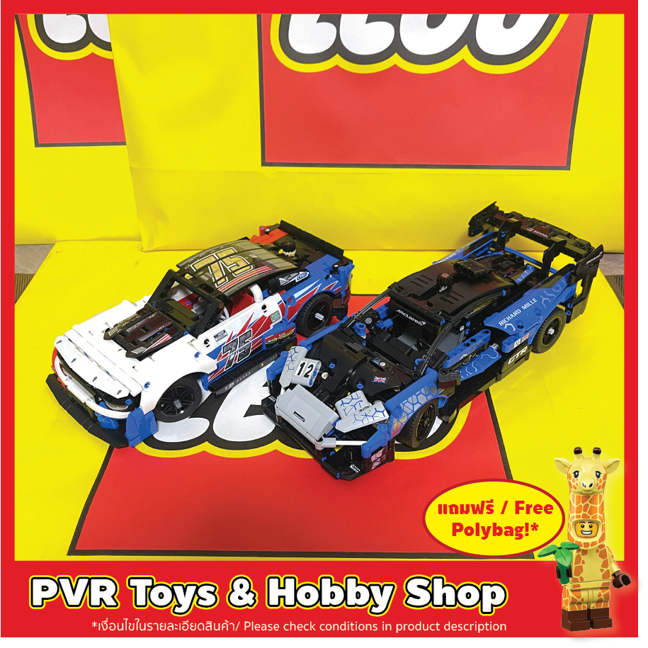 USED มือสอง LEGO® 42123 42153 Technic McLaren Senna GTR Chevrolet Camaro ZL1 set2 เลโก้ รถแข่ง ตามสภ
