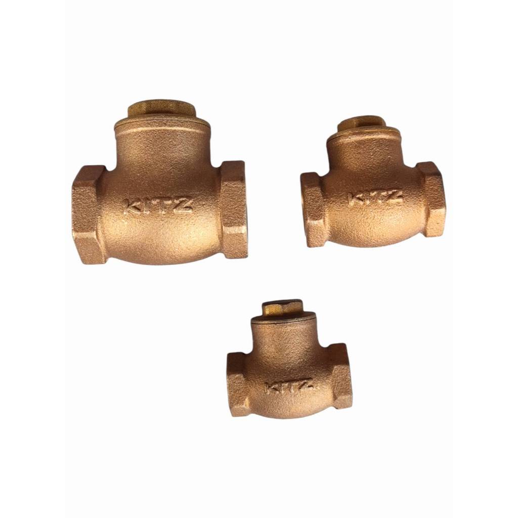 KITZ สวิงเช็ควาล์ว ทองเหลือง KITZ รุ่น R ของแท้