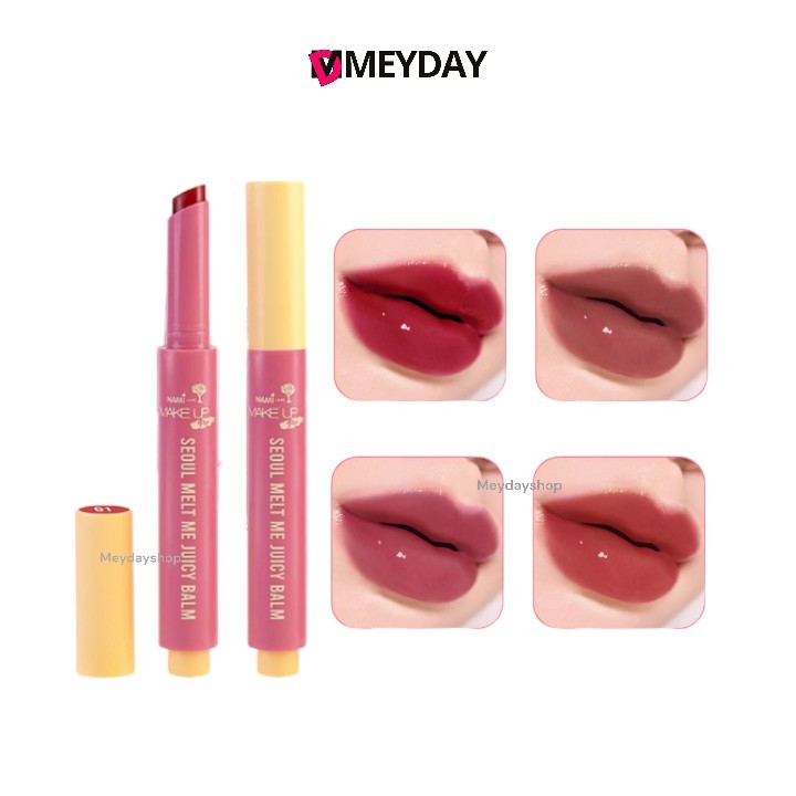 Nami Make Up Pro Seoul Melt Me Juicy Balm - นามิ เมค อัพ โปร โซล เมลท์ มี จูซี่ บาล์ม