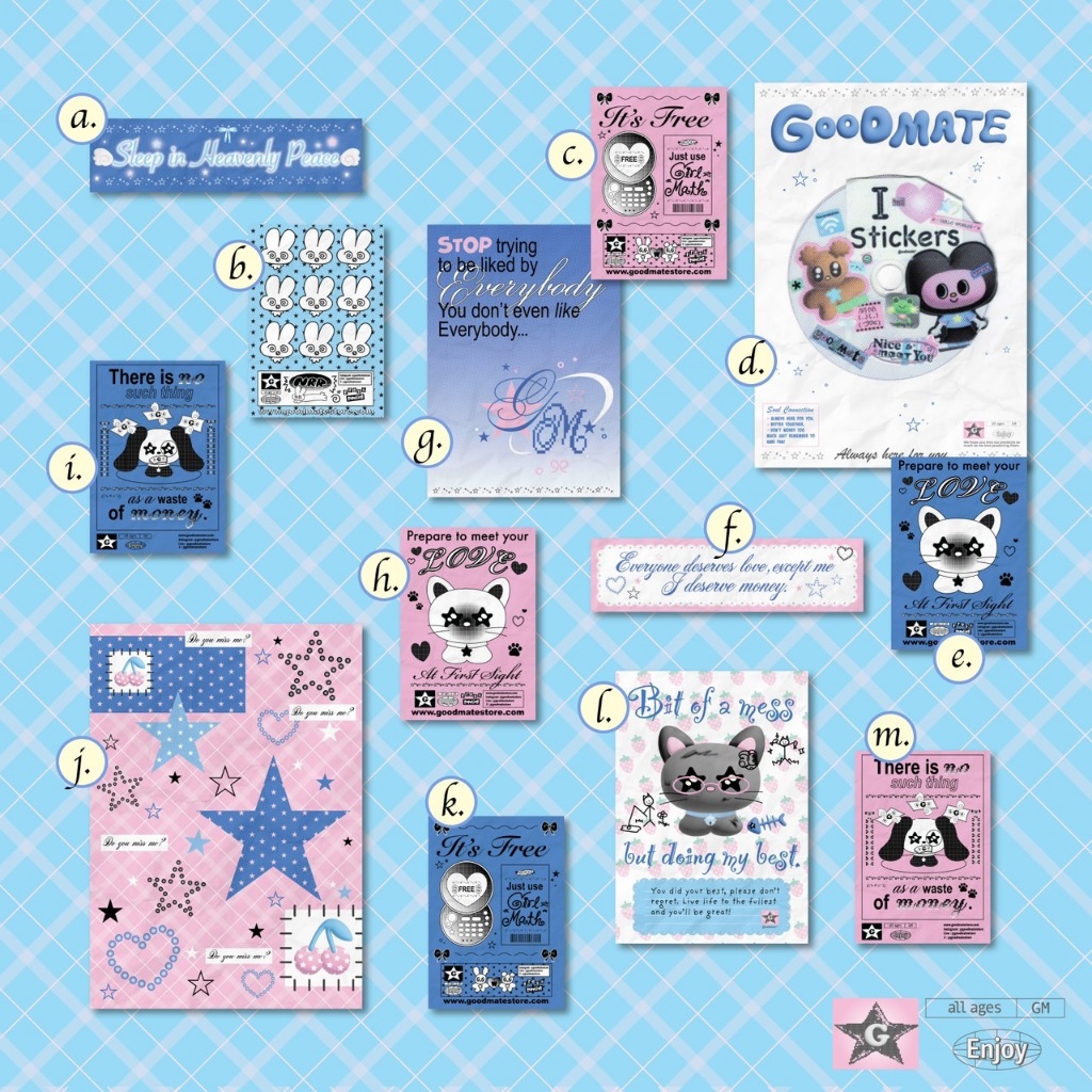 [Goodmate] Poster : โปสเตอร์ ตกแต่งห้อง