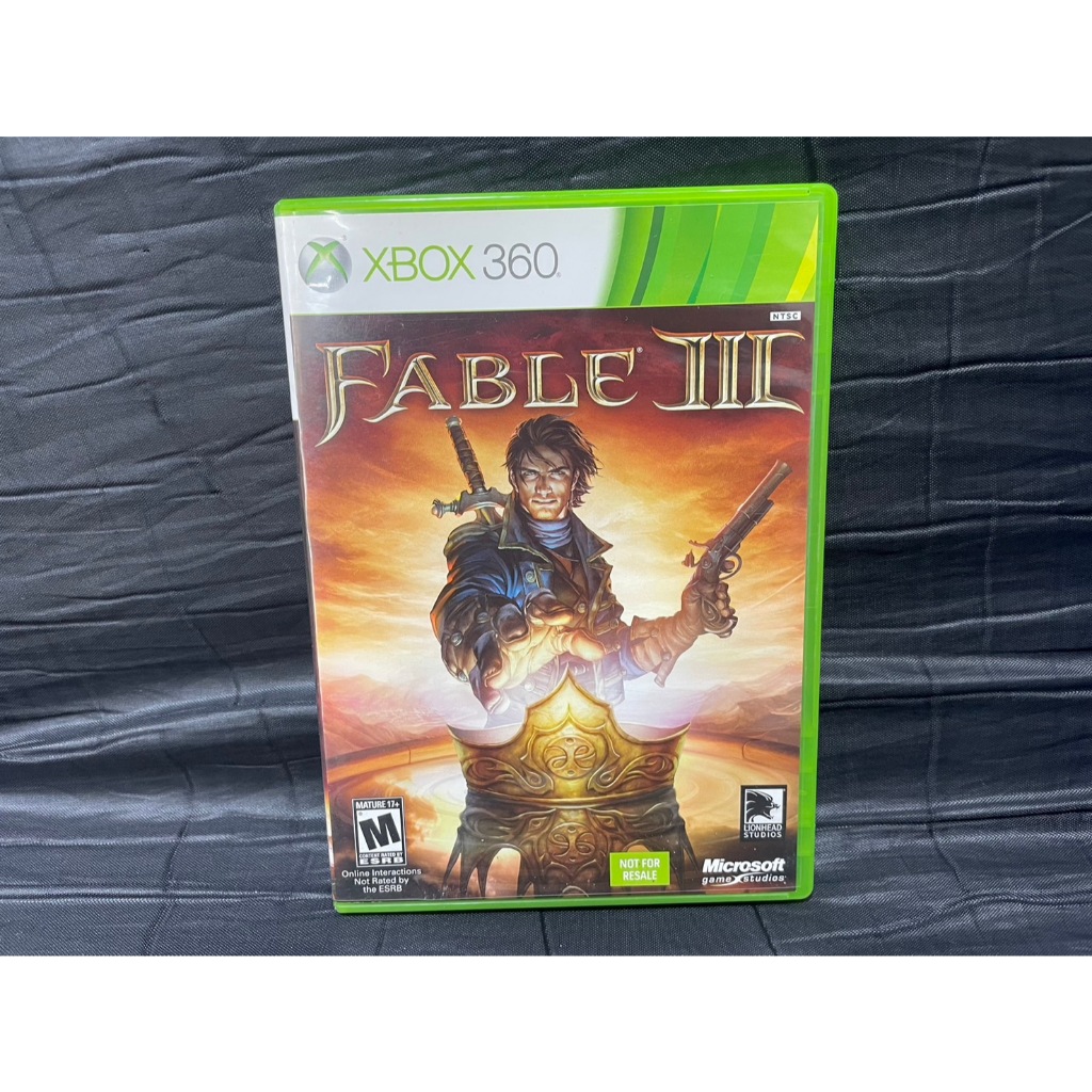 แผ่นเกมส์ XBOX 360 Game : Fable 3 : XBOX 360 NTSC (B)
