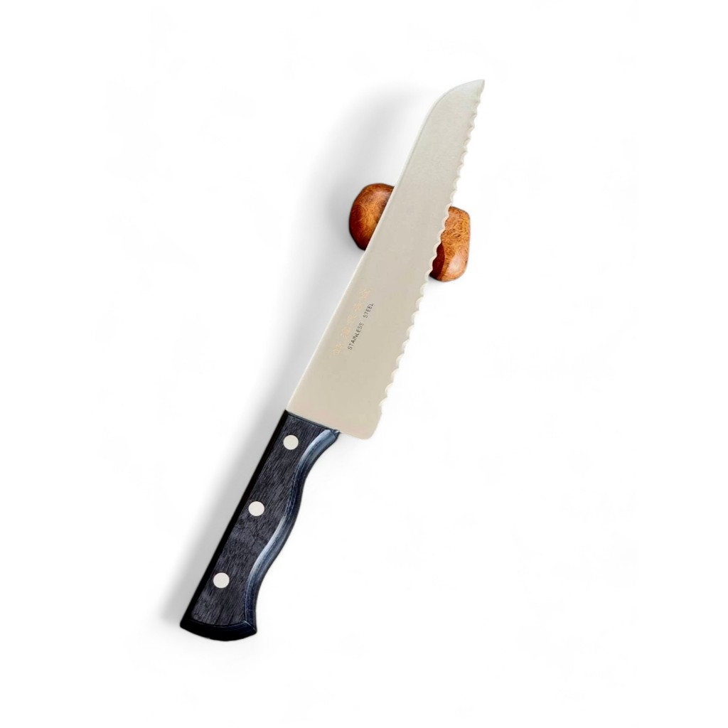 Tsubo Yoshikane Stainless Bread Knife 21cm. (มีดขนมปัง)