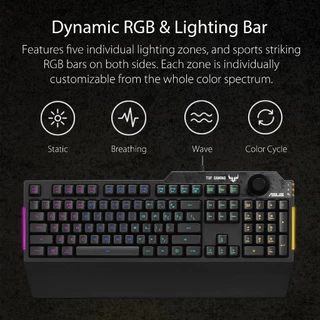 ASUS RA04 Gaming Keyboard TUF GAMING K1 (90MP01X0-BKLA00)