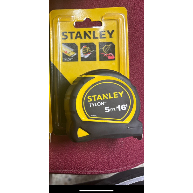 ตลับเมตรสแตนเล่ย์ หุ้มยาง 5 เมตร