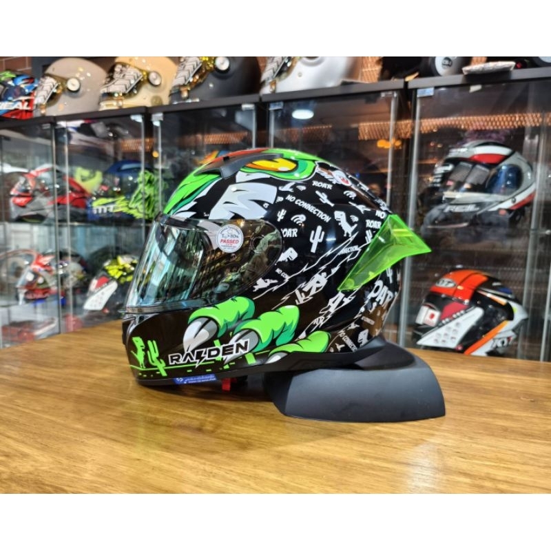 หมวกกันน๊อค​ RAIDEN Model EXON  แถมฟรี กระเป๋าคาดเอว​RAIDEN