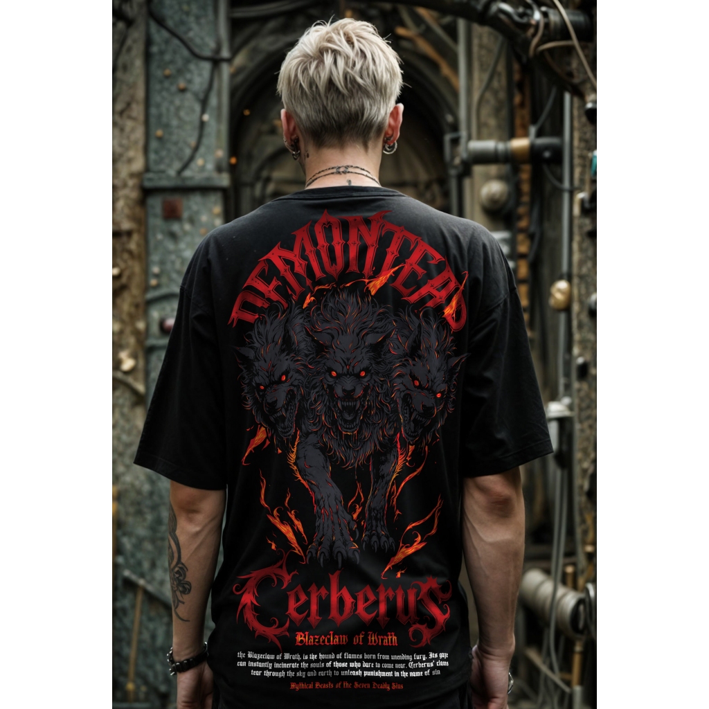 เสื้อ DemonTear Wrath of Cerberus