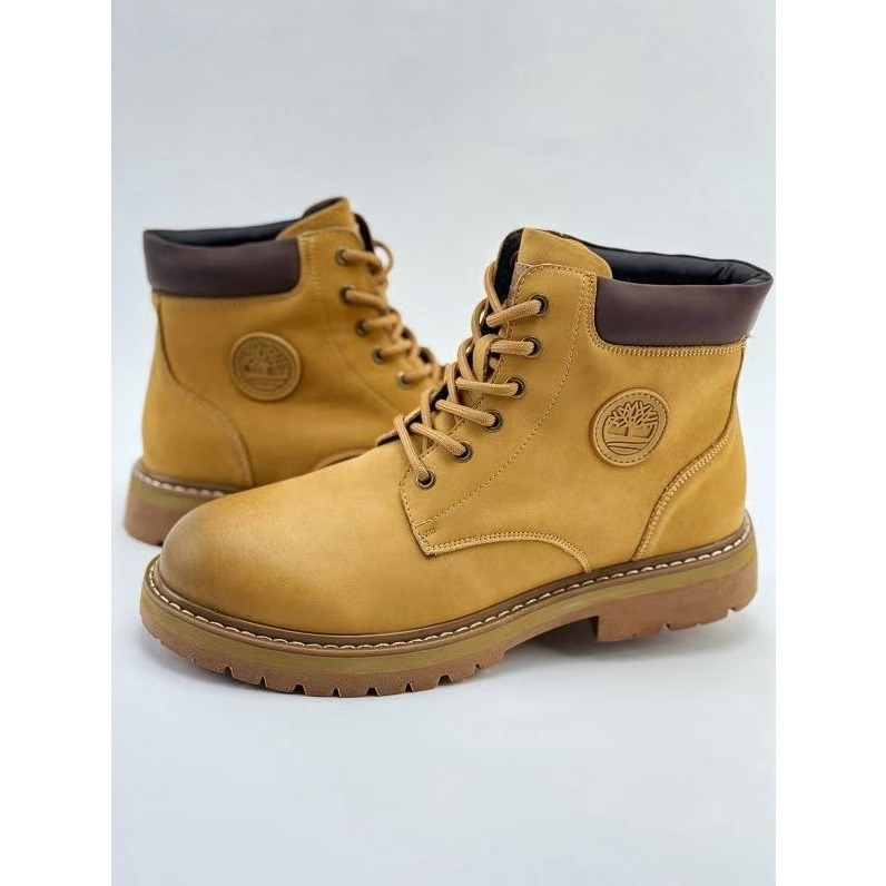 สินค้าใหม่ # Timberland รองเท้าบู๊ทส์รูบาร์บกลางแจ้งแบบสบาย ๆ สูง