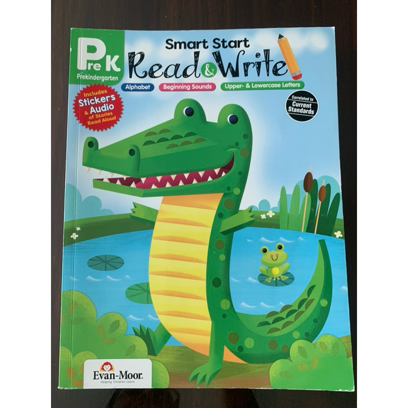 Write&Read Smart start Pre-K Evan-Moor มือ 1