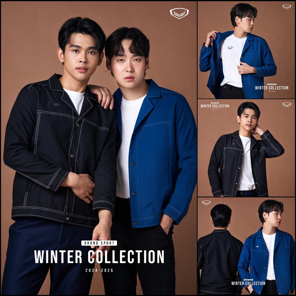 GRAND SPORT เสื้อแจ็คเก็ตปกทรงสูท รหัส : 020695