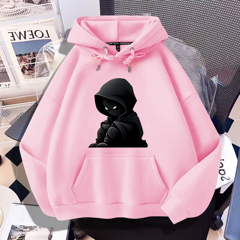 L939เสื้อฮู้ดแขนยาวลายแฟชั่นสวย..มี7สีหลายไซส์เลือกได้(S-3XL) - รูปที่ 6