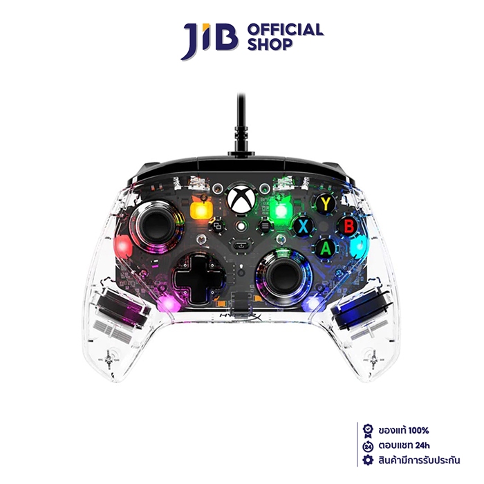 CONTROLLER (อุปกรณ์ควบคุมคำสั่ง) HYPERX CLUTCH GLADIATE XBOX RGB