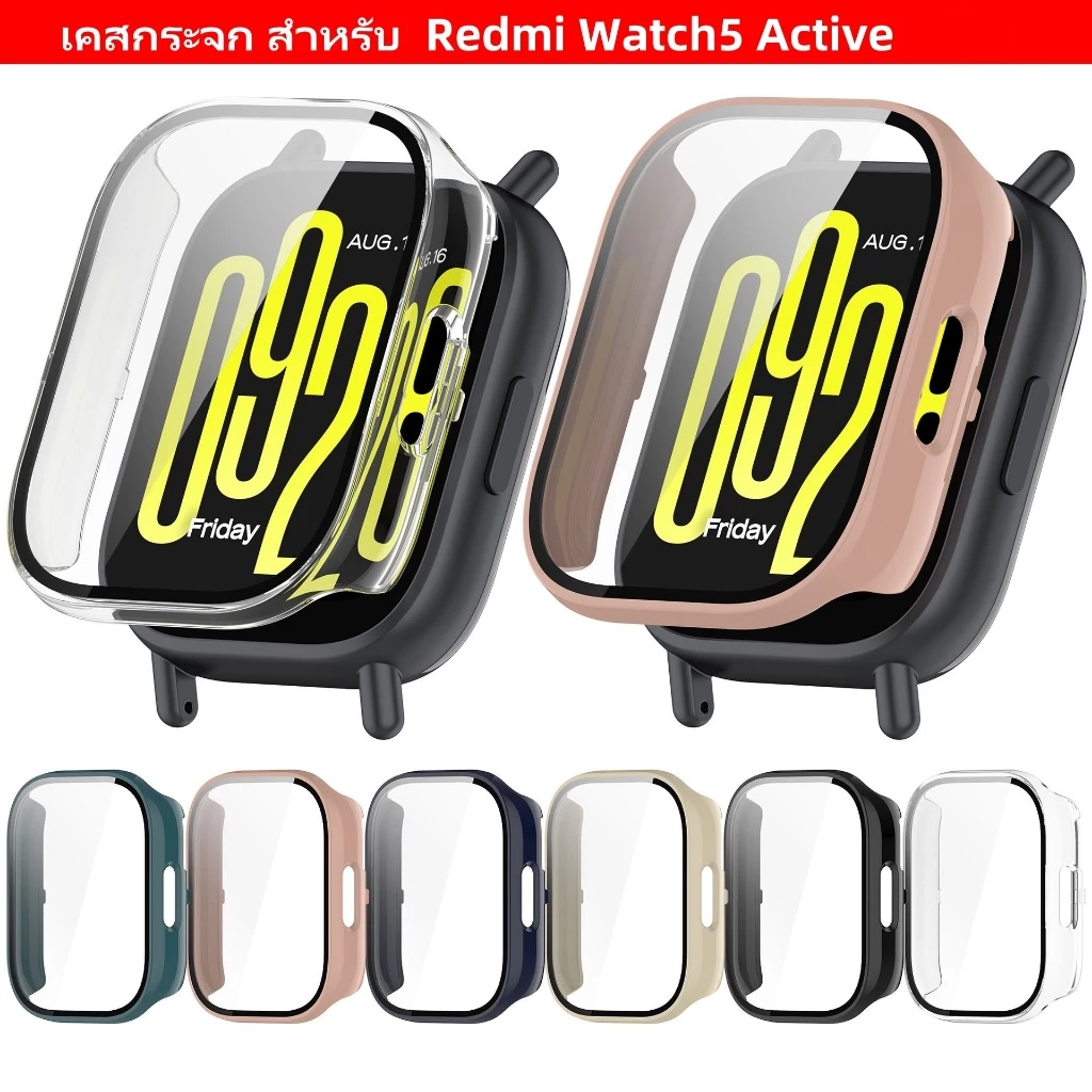 เคสกระจก สําหรับ Redmi Watch5 Active สำรอง case Redmi watch 5 active เคสนาฬิกา Redmi watch5 active/ Redmi watch 5 lite
