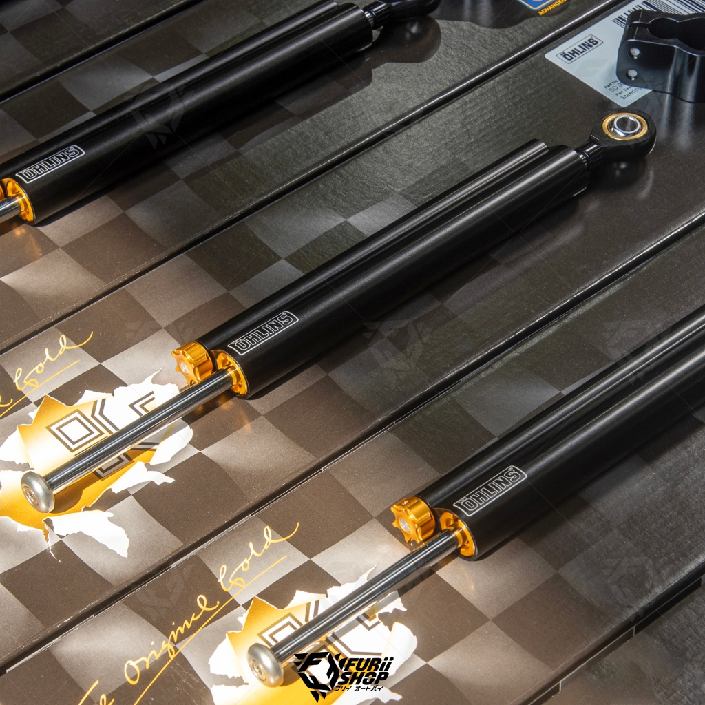 กันสะบัด Ohlins Steering Damper Stroke 90 (SD 009) Black Line