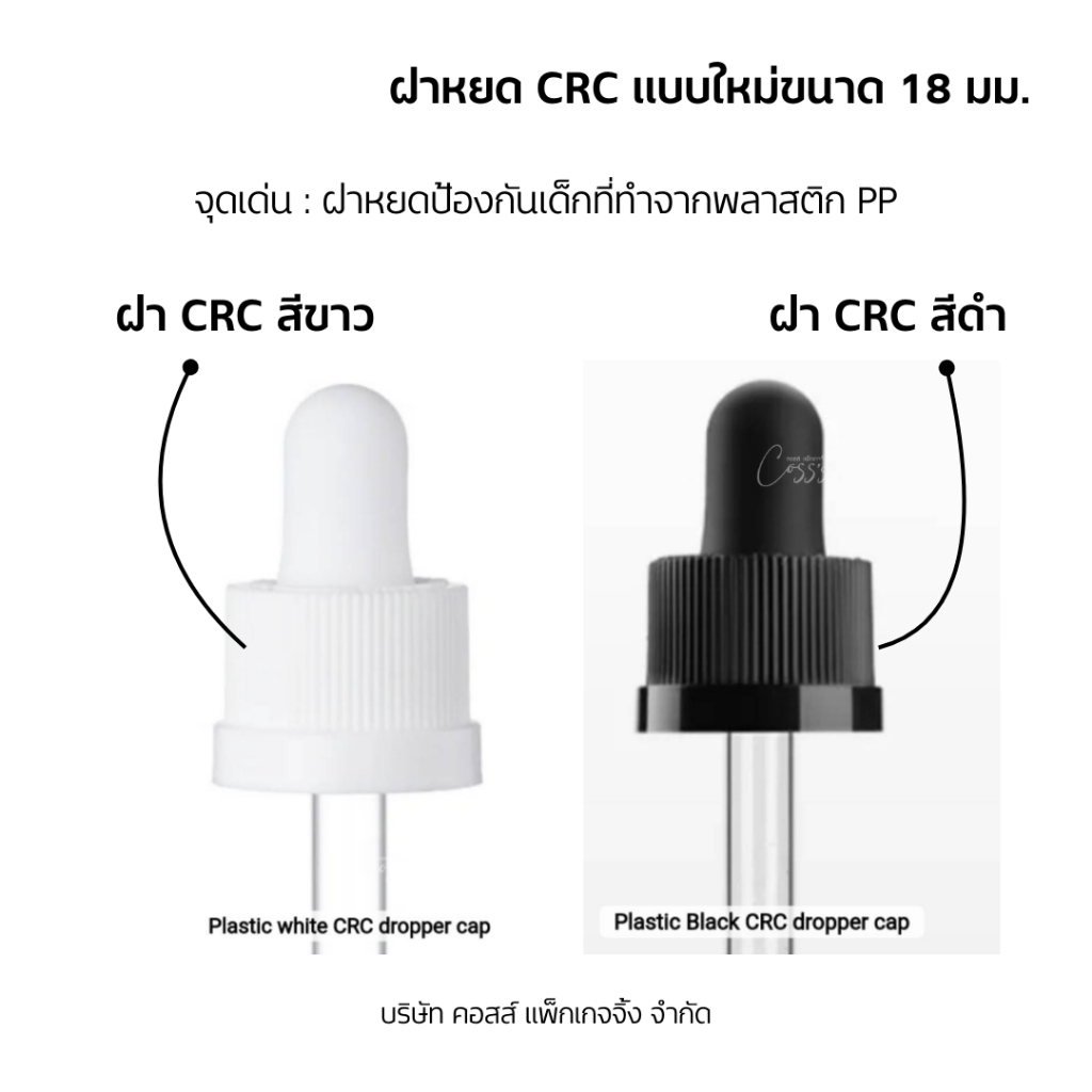 [Coss Pkg.] *แพ็ค100ชุด ขวดแก้วสีน้ำเงิน (รหัสYB18-BL) glass dropper แพคเกจเครื่องสำอางสวย ขวดดรอป ขวดบรรจุเซรั่ม น้ำมัน