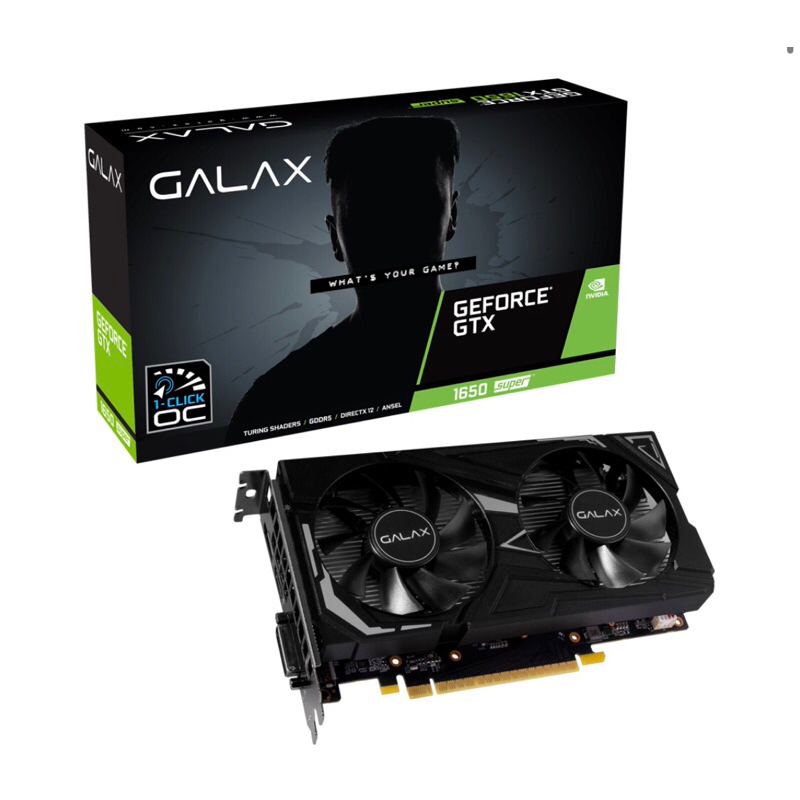 การ์ดจอ GALAX GTX 1650 SUPER EX 4GB GDDR6 มือสองสภาพสวยใช้งานได้ปกติ ร้านเทสก่อนส่งทุกออเดอร์ค่ะ สิน