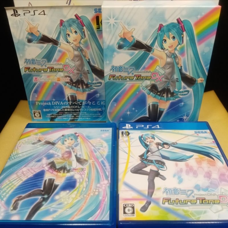 (PS4)​ เเผ่น​เกมส์​ PS4​ 📌Rare​ item📌 PS4 HATSUNE MIKU PROJECT DIVA FUTURE TONE DX มิคุที่ดี​ที่สุด​