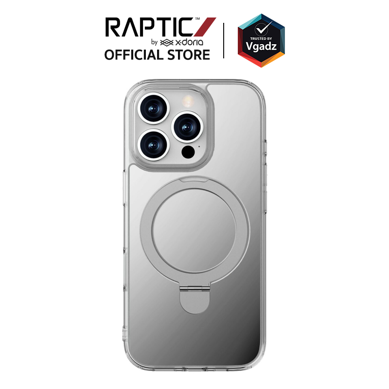 Raptic เคสสำหรับ iPhone 16 / 16 Plus / 16 Pro / 16 Pro Max รุ่น Air Stand Mirror with Magnetic