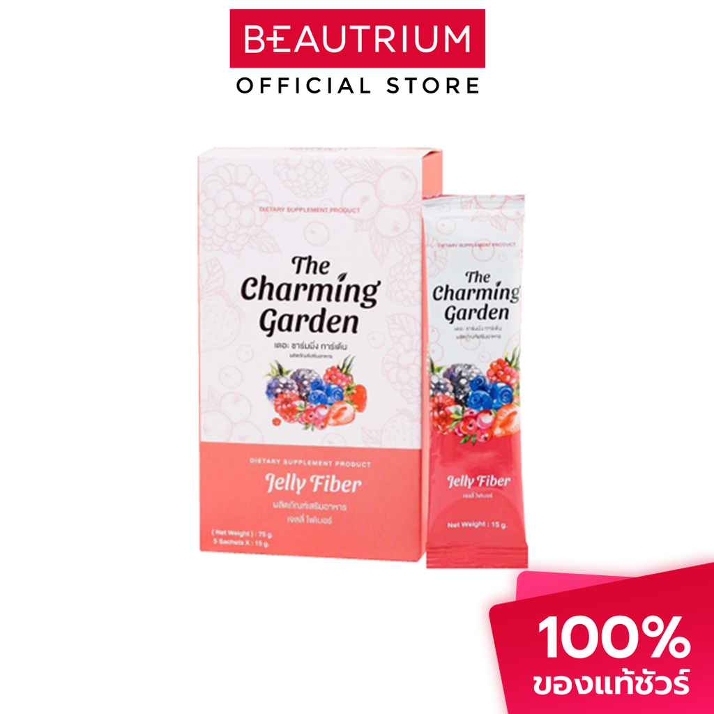 THE CHARMING GARDEN Jelly Fiber ผลิตภัณฑ์เสริมอาหาร 75g