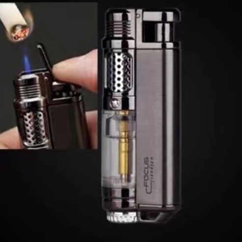 FOCUS ไฟฟู่ 1หัว หัวพ่นไฟ หัวพ่นแก๊ส อุปกรณ์จุดไฟ แบบเติมแก๊สได้   พร้อมส่ง🚛💨