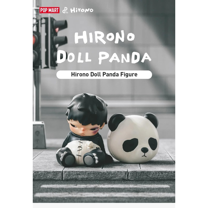(พร้อมส่ง ) POP MART Hirono Doll Panda